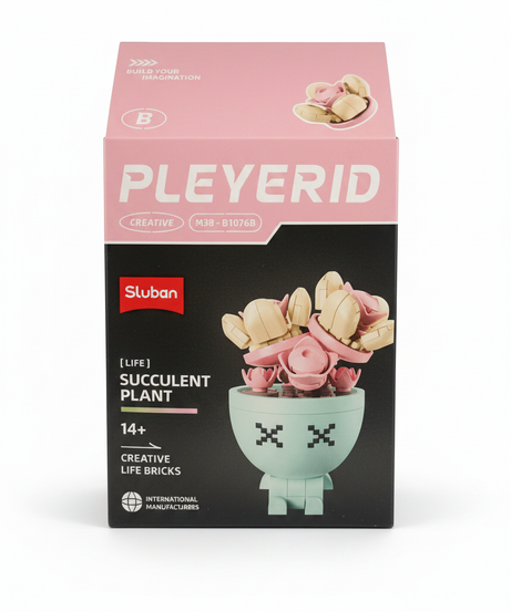 Sluban PLEYERID Creative Life Bricks Succulent Plant