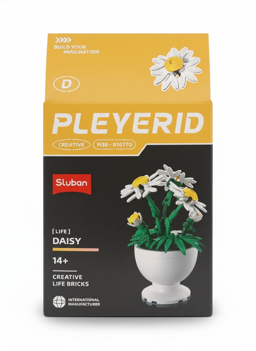 Sluban PLEYERID [LIFE] DAISY Building Bricks Set