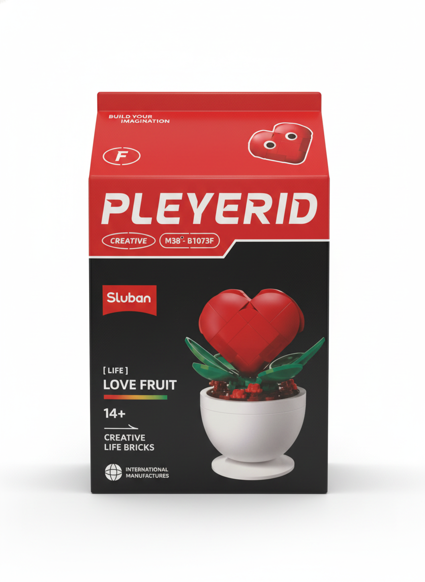 Sluban PLEYERID [LIFE] LOVE FRUIT Creative Life Bricks