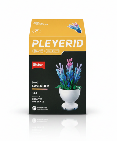 Sluban PLEYERID [LIFE] Lavender Creative Life Bricks (M38-B1077C)
