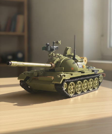 Sluban T54S 3-in-1 Model Bricks Tank (M38-B1135)