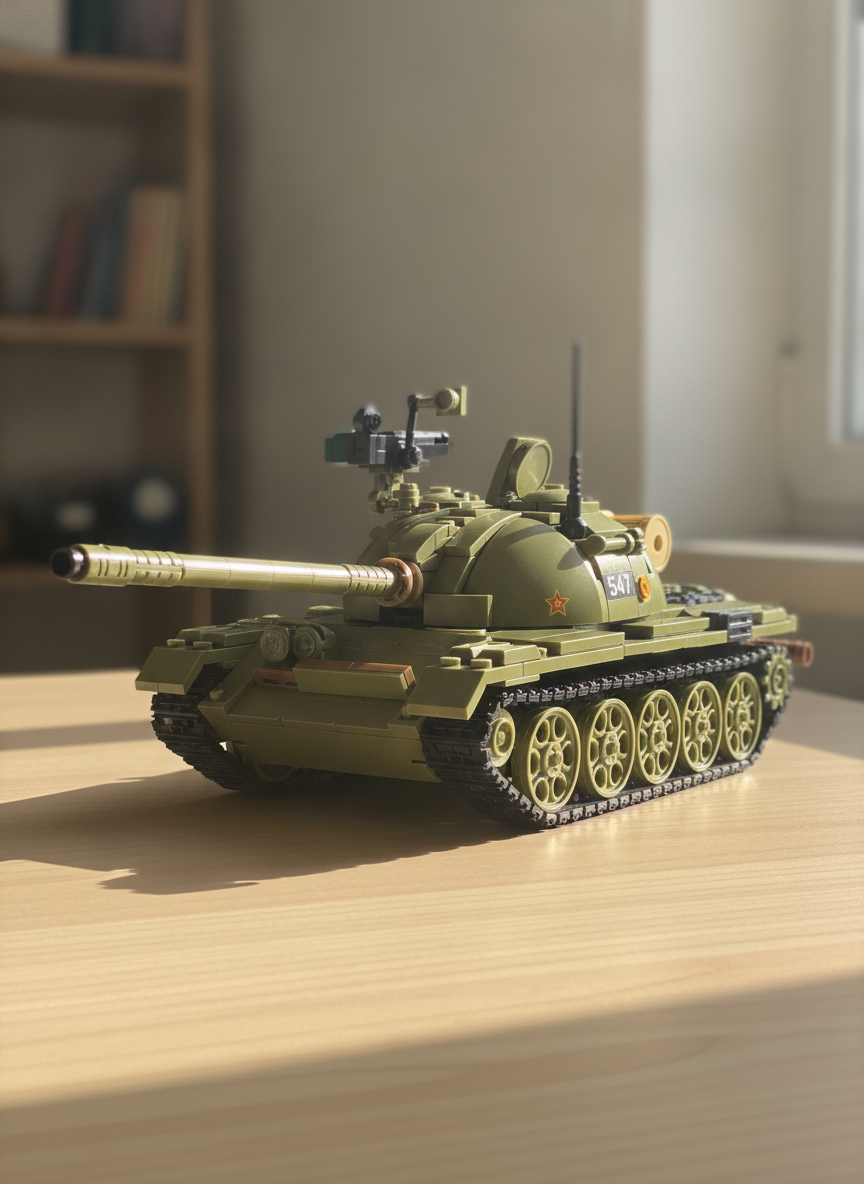 Sluban T54S 3-in-1 Model Bricks Tank (M38-B1135)