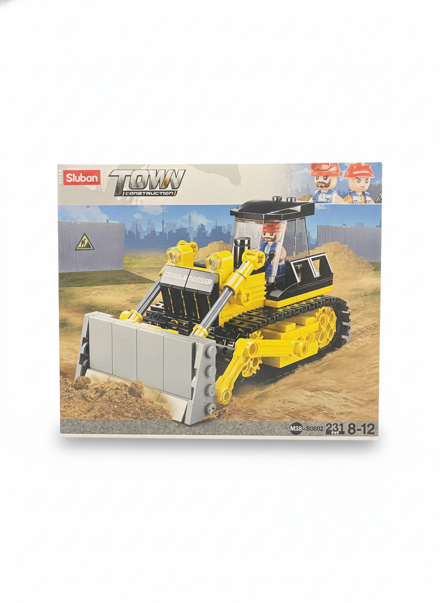 Sluban Town Construction Crawler Dozer