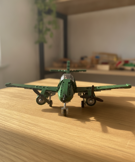 Sluban WWII Army Fighter Plane Building Blocks