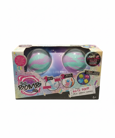 So Bomb DIY 2-Pack Light Up Bath Bomb Kit
