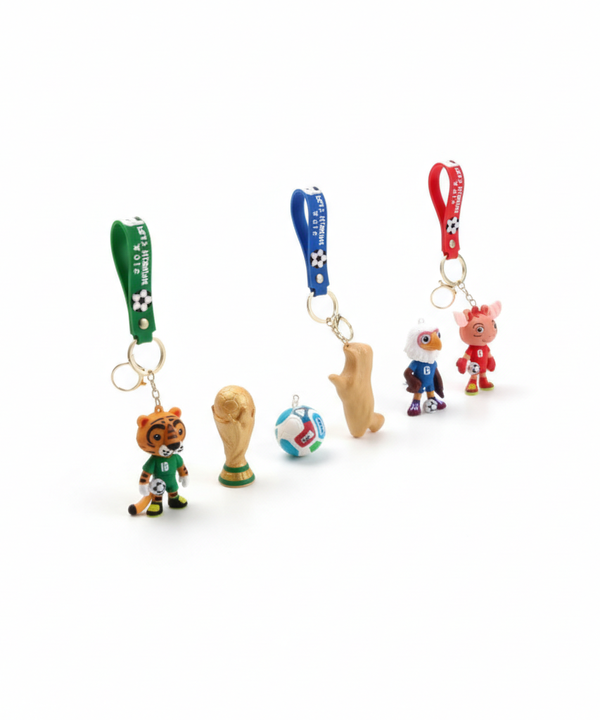 Soccer Fan Collectible Keychains