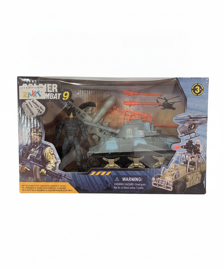 Soldier Combat 9 Action Playset