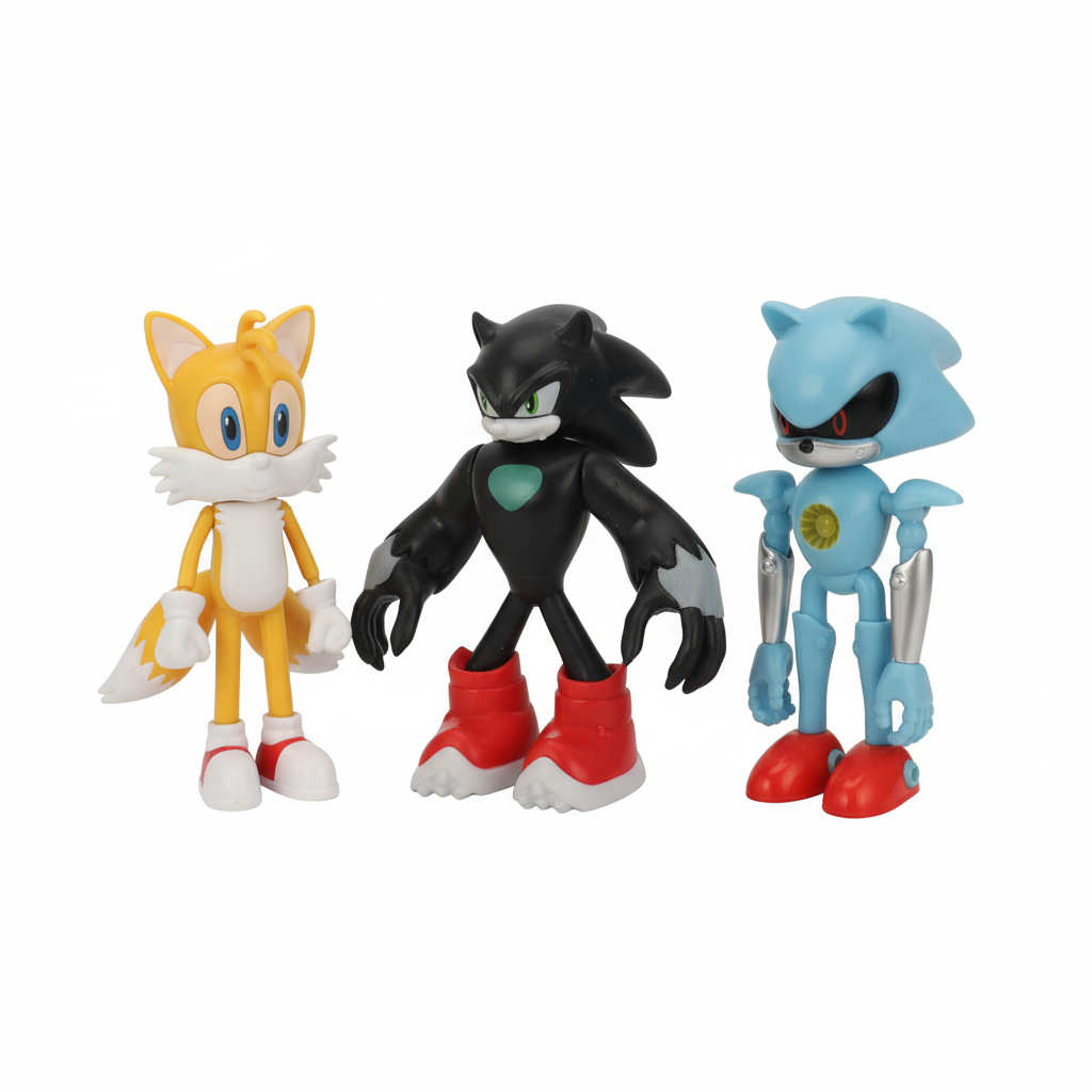 Sonic 4 Action Figure Playset: Rhythm of Your Fingertips