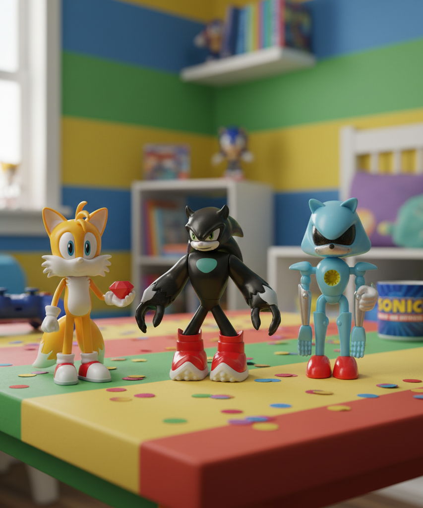 Sonic 4 Action Figure Playset: Rhythm of Your Fingertips