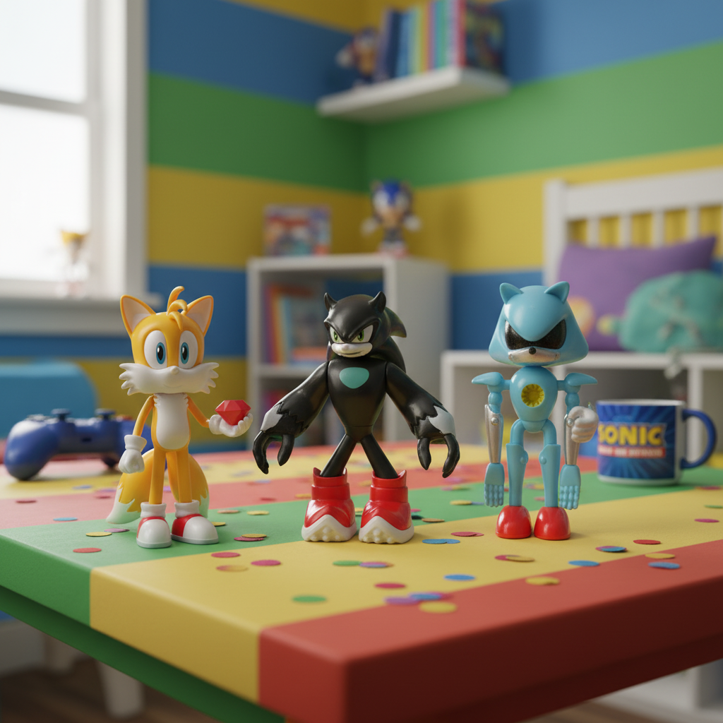 Sonic 4 Action Figure Playset: Rhythm of Your Fingertips