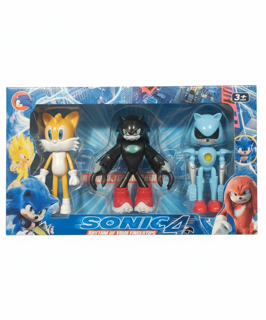 Sonic 4 Action Figure Playset: Rhythm of Your Fingertips