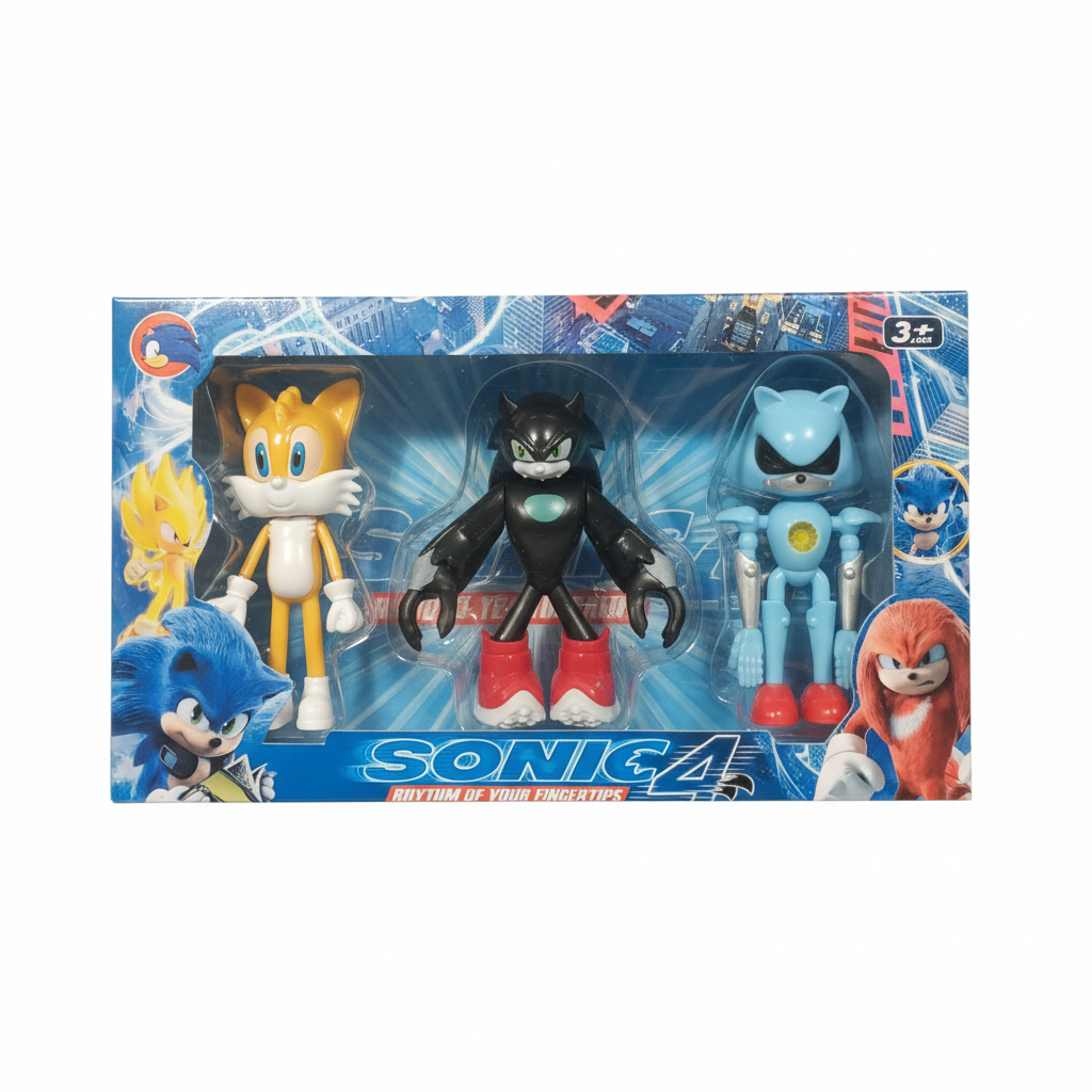Sonic 4 Action Figure Playset: Rhythm of Your Fingertips
