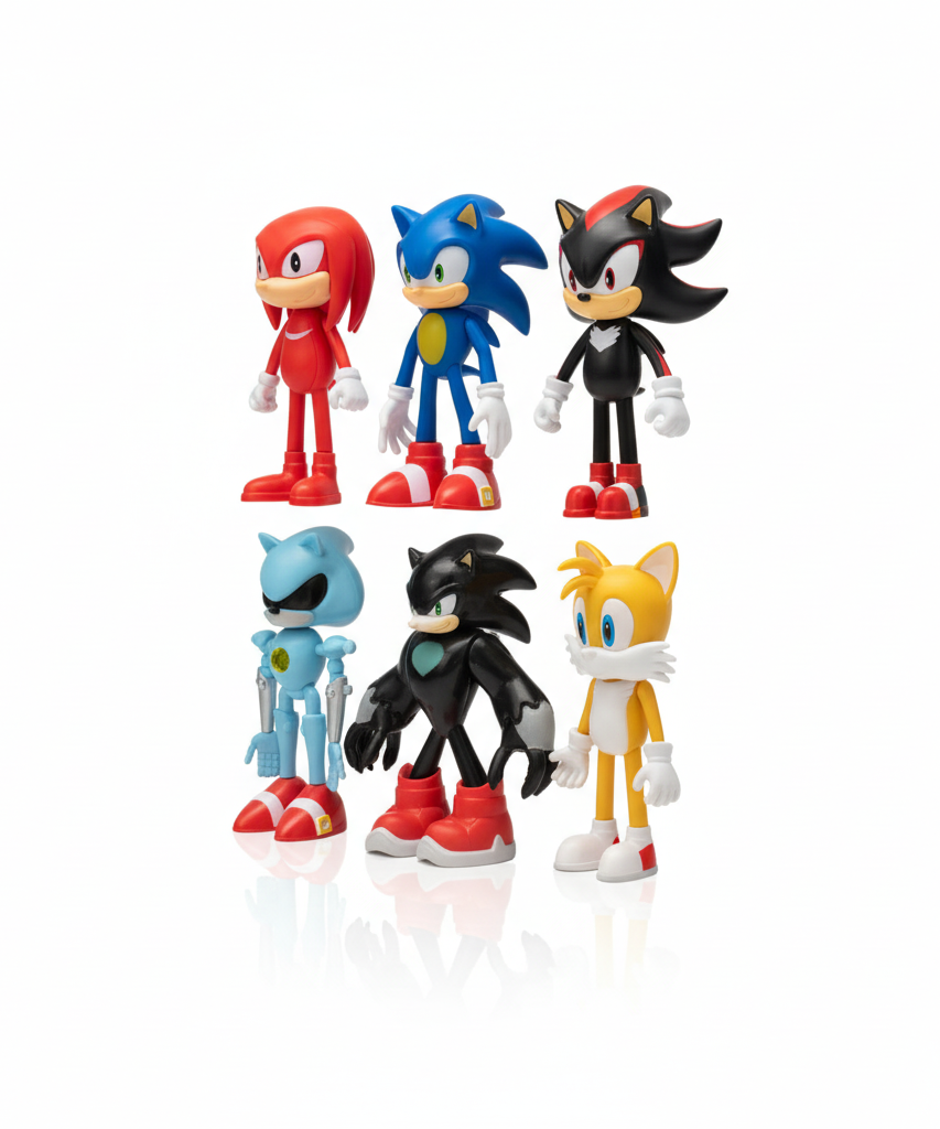 Sonic 4 Rhythm of Your Fingertips Action Figure Set