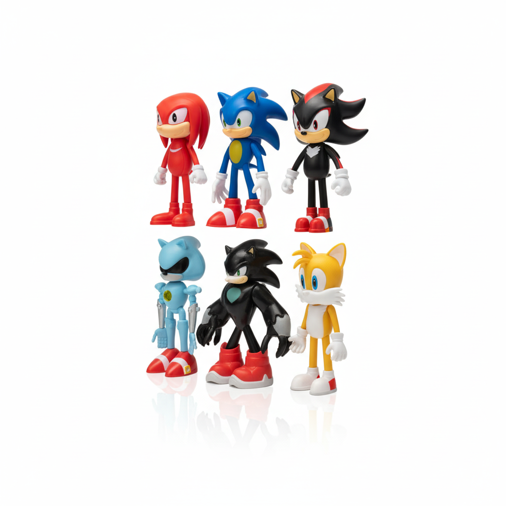 Sonic 4 Rhythm of Your Fingertips Action Figure Set