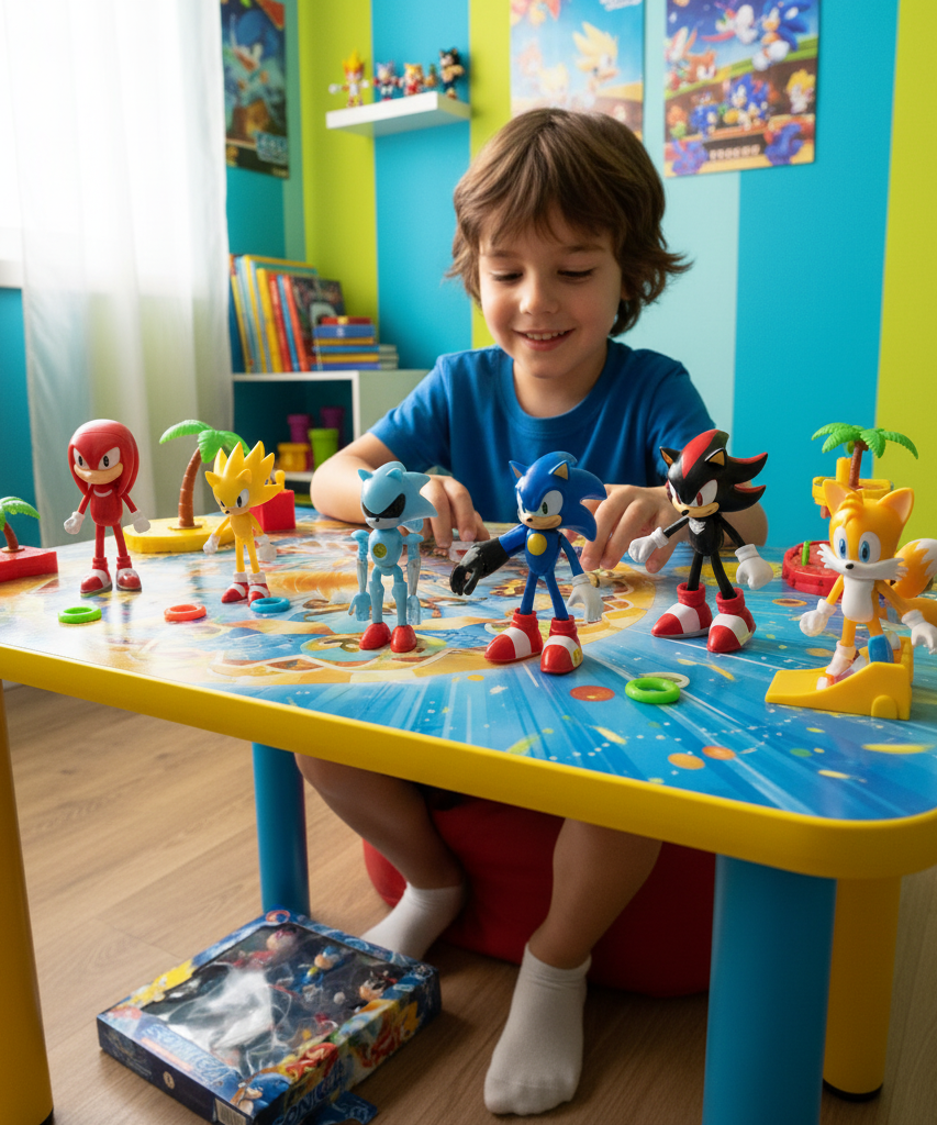 Sonic 4 Rhythm of Your Fingertips Action Figure Set