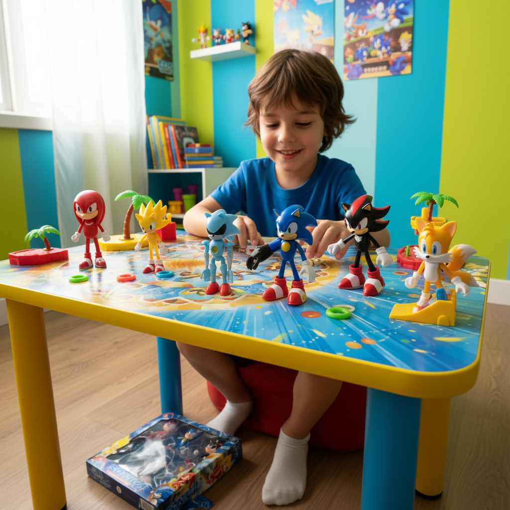 Sonic 4 Rhythm of Your Fingertips Action Figure Set
