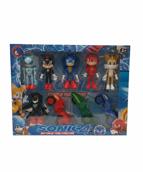 Sonic 4 Rhythm of Your Fingertips Action Figure & Vehicle Play Set