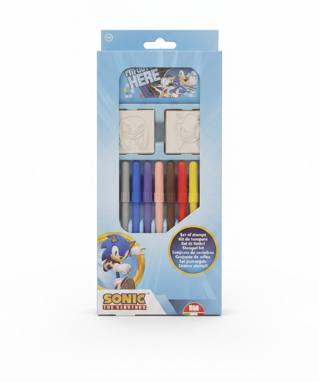 Sonic The Hedgehog Stamp Kit