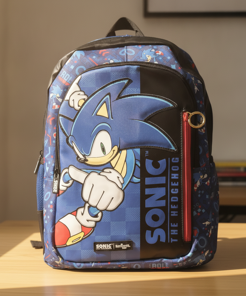 Sonic The Hedgehog x Smiggle Backpack