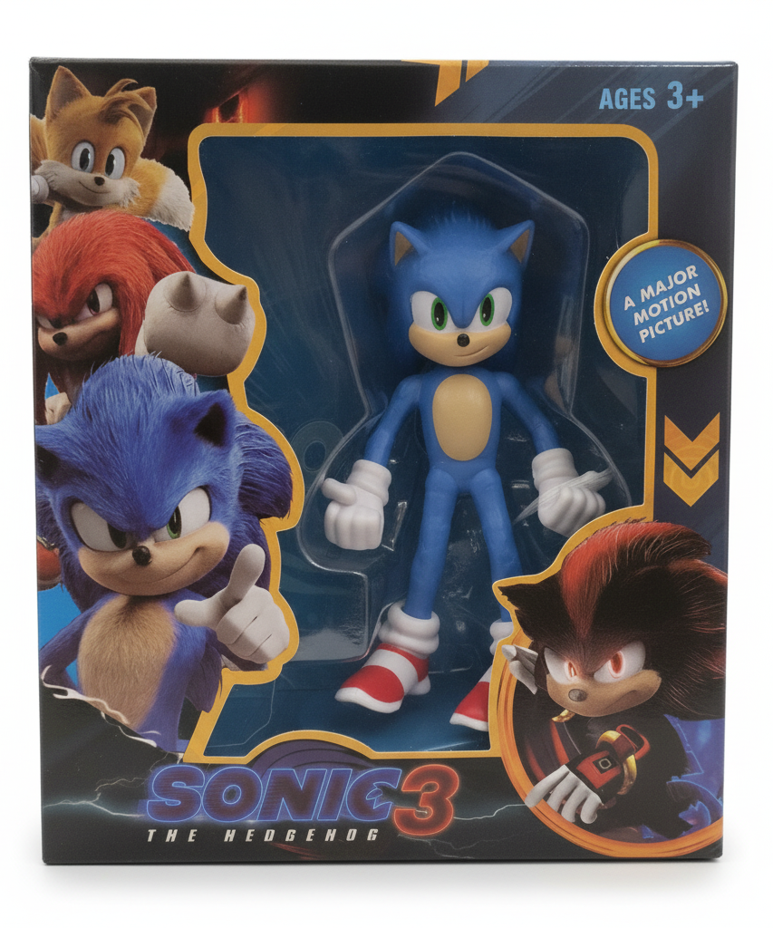 Sonic the Hedgehog 3 Movie Sonic Action Figure