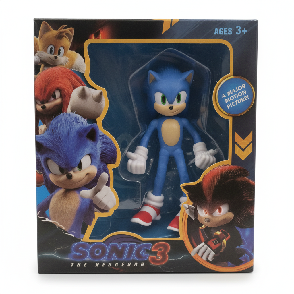 Sonic the Hedgehog 3 Movie Sonic Action Figure