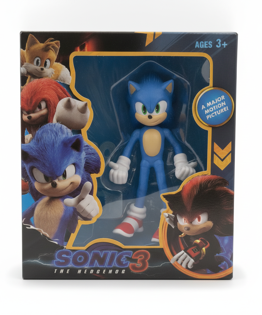 Sonic the Hedgehog 3 Movie Sonic Action Figure