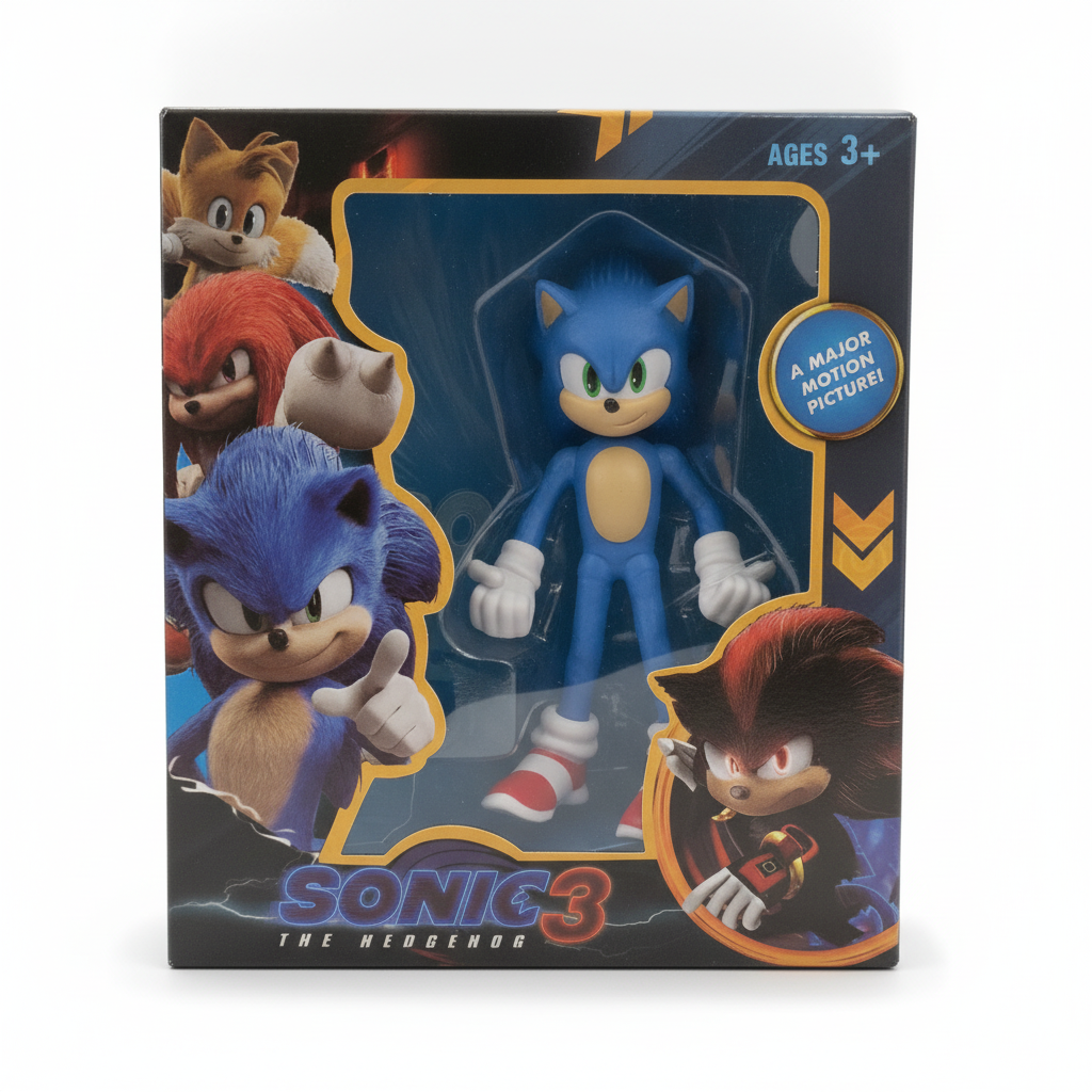 Sonic the Hedgehog 3 Movie Sonic Action Figure