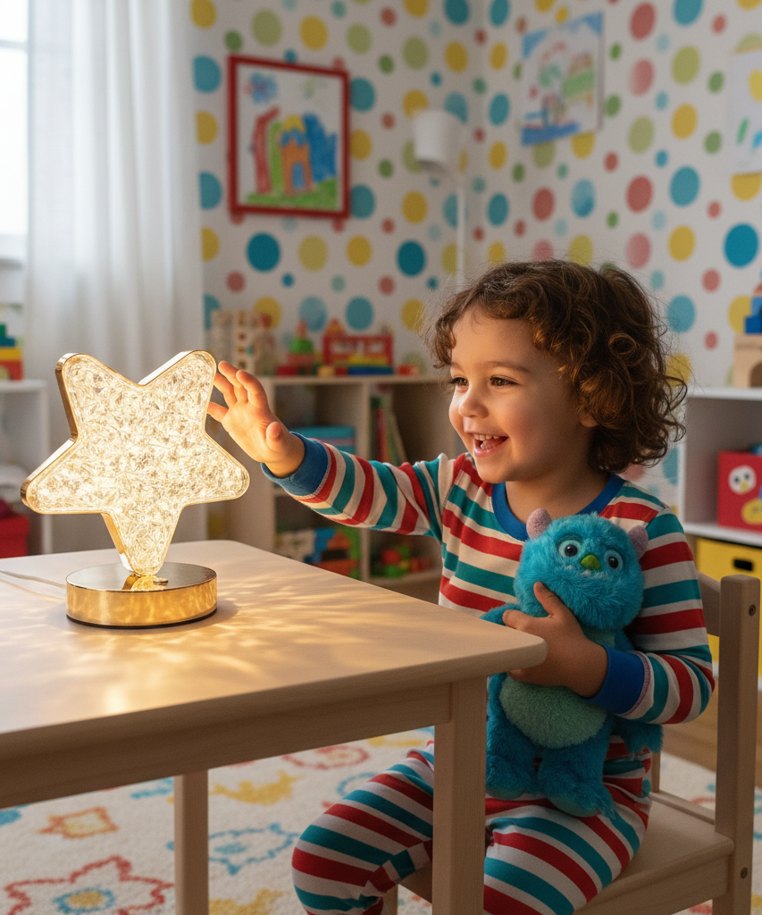 Sparkle Star LED Night Light