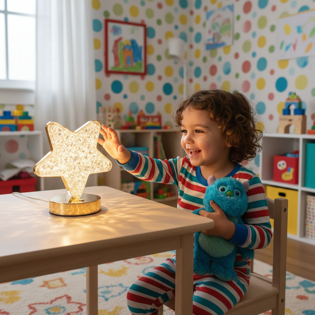 Sparkle Star LED Night Light