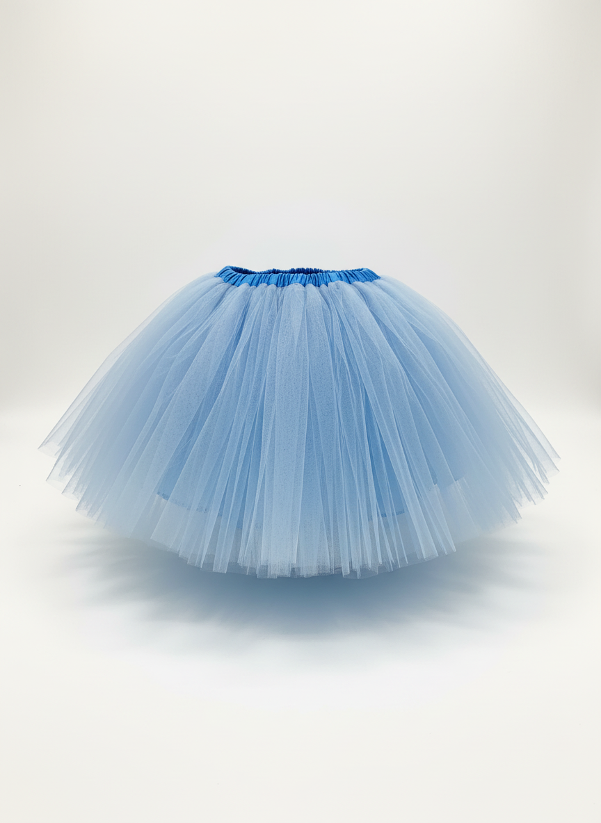 Sparkle Blue Tulle Tutu Skirt