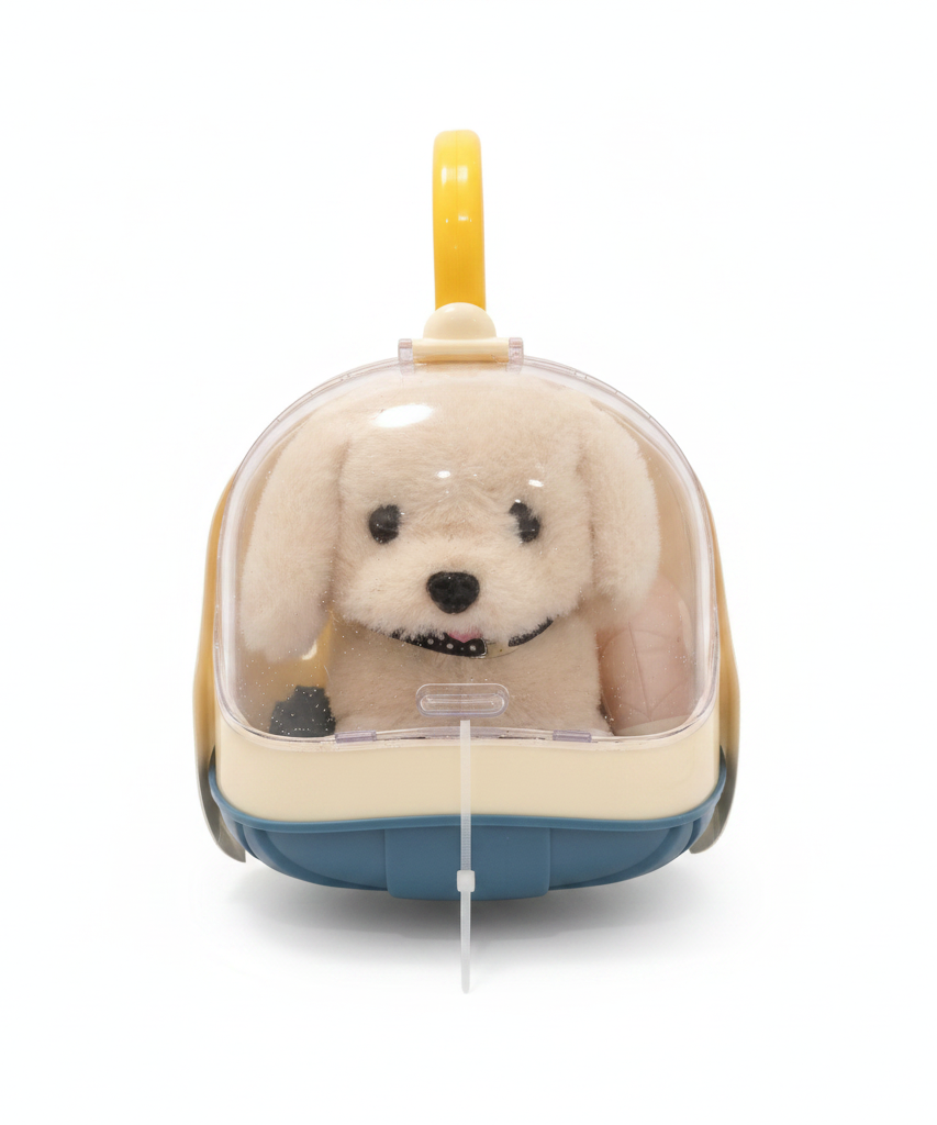 Sparkle Puppy Pet Carrier Toy