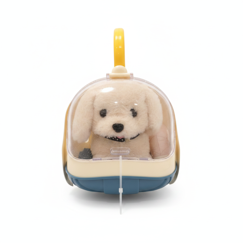 Sparkle Puppy Pet Carrier Toy