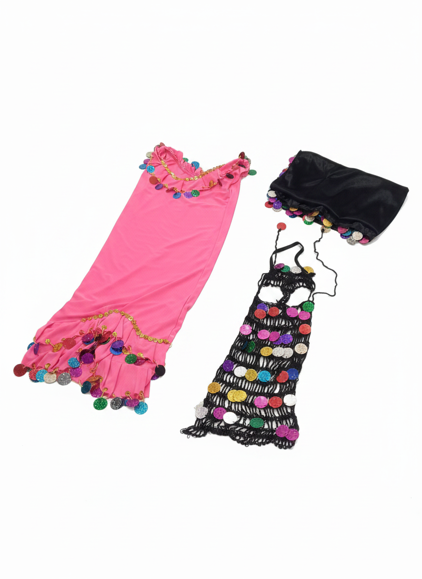 Sparkling Genie Princess Costume Play Set