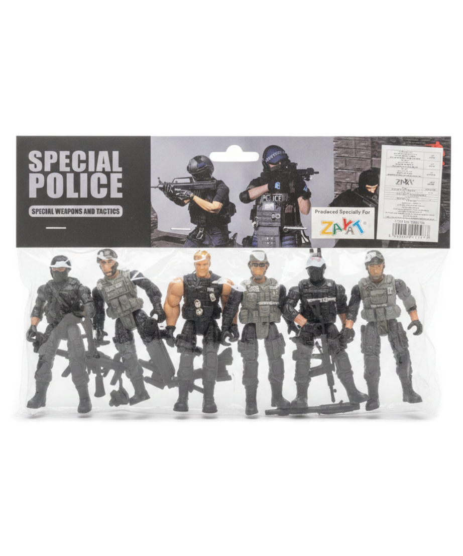 Special Police: Special Weapons and Tactics Action Figure Set