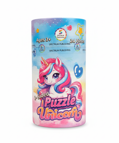 Spectrum Publishing 2-Sided Unicorn Puzzle