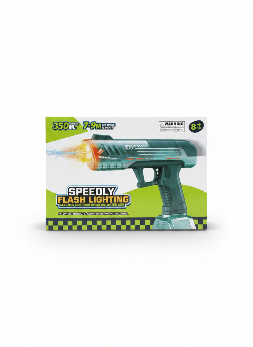 Speedly Flash Lighting Electric Continue Shooting Water Gun