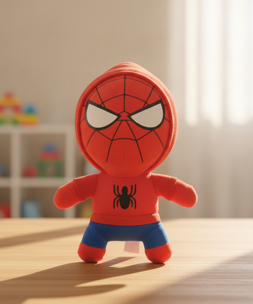 Spider-Man Hoodie Plush Toy
