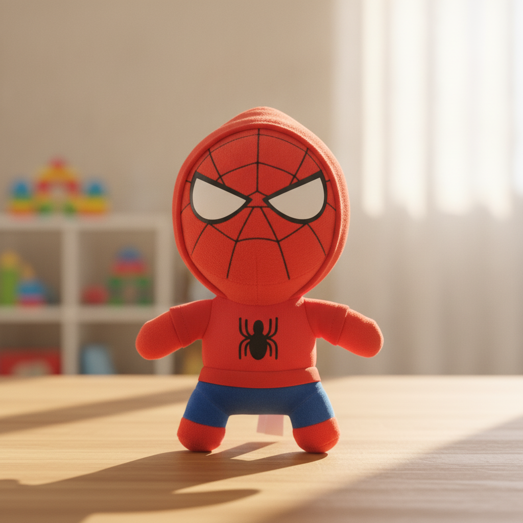 Spider-Man Hoodie Plush Toy