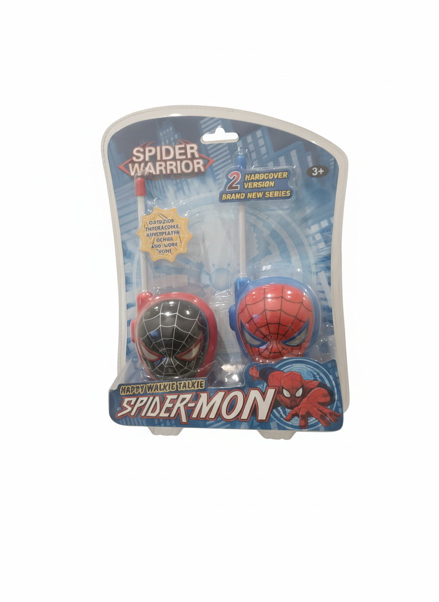 Spider Warrior Happy Walkie Talkie Spider-Mon Set