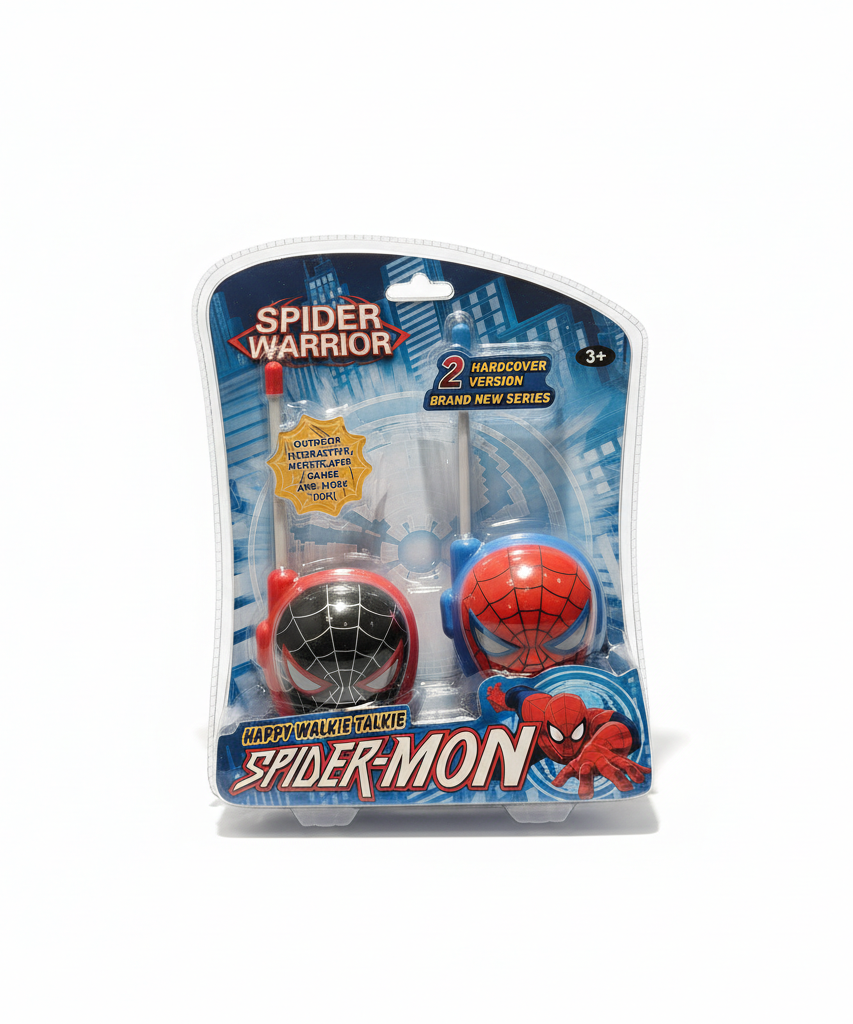 Spider Warrior Happy Walkie Talkie Spider-Mon