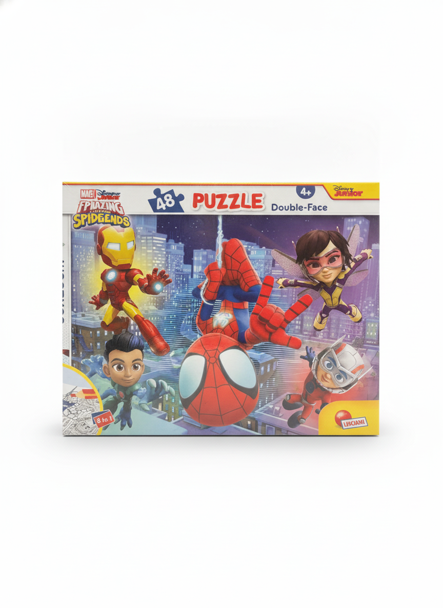 Spidey and His Amazing Friends 48-Piece Double-Face Puzzle