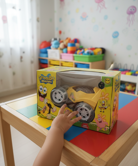 SpongeBob SquarePants 360 Coiling Stunt Car