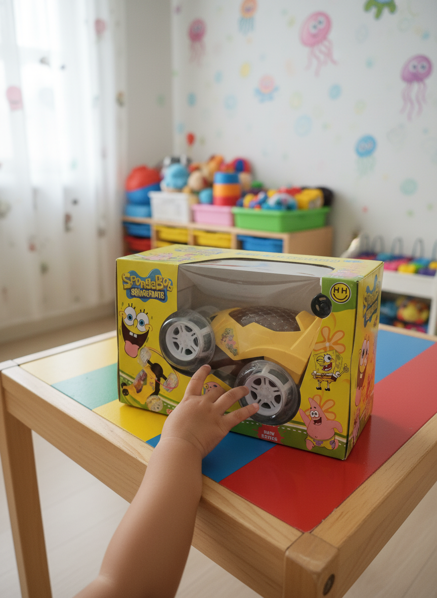 SpongeBob SquarePants 360 Coiling Stunt Car