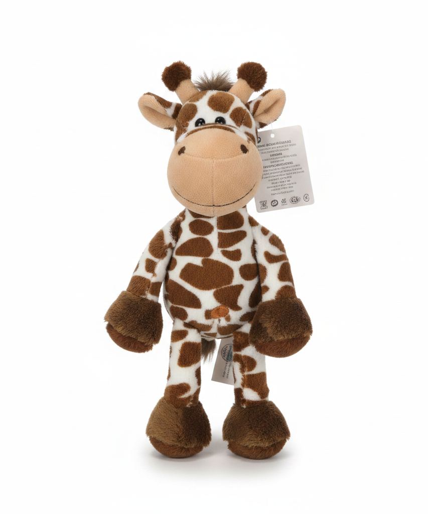 Spotted Giraffe Plush Toy
