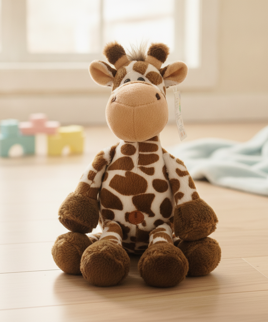 Spotted Giraffe Plush Toy