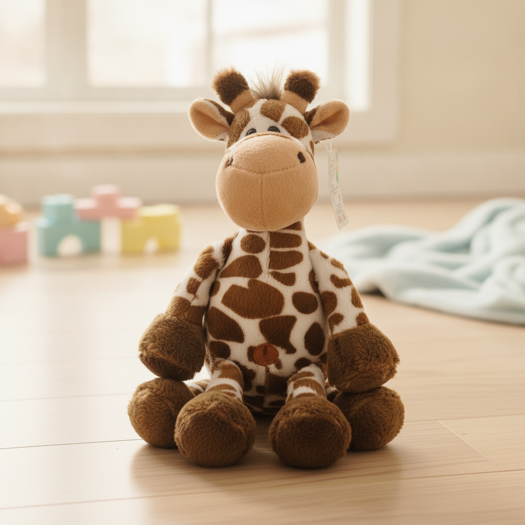 Spotted Giraffe Plush Toy