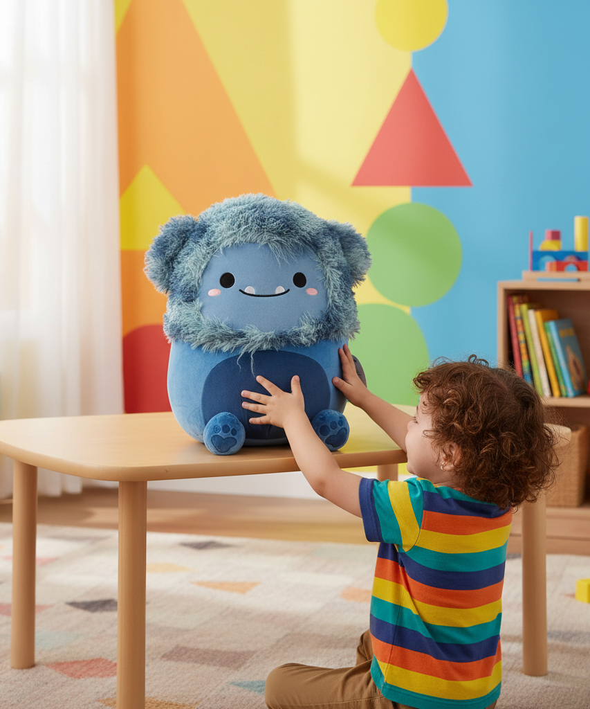 Squishmallows 12-inch Brina the Blue Bigfoot Plush