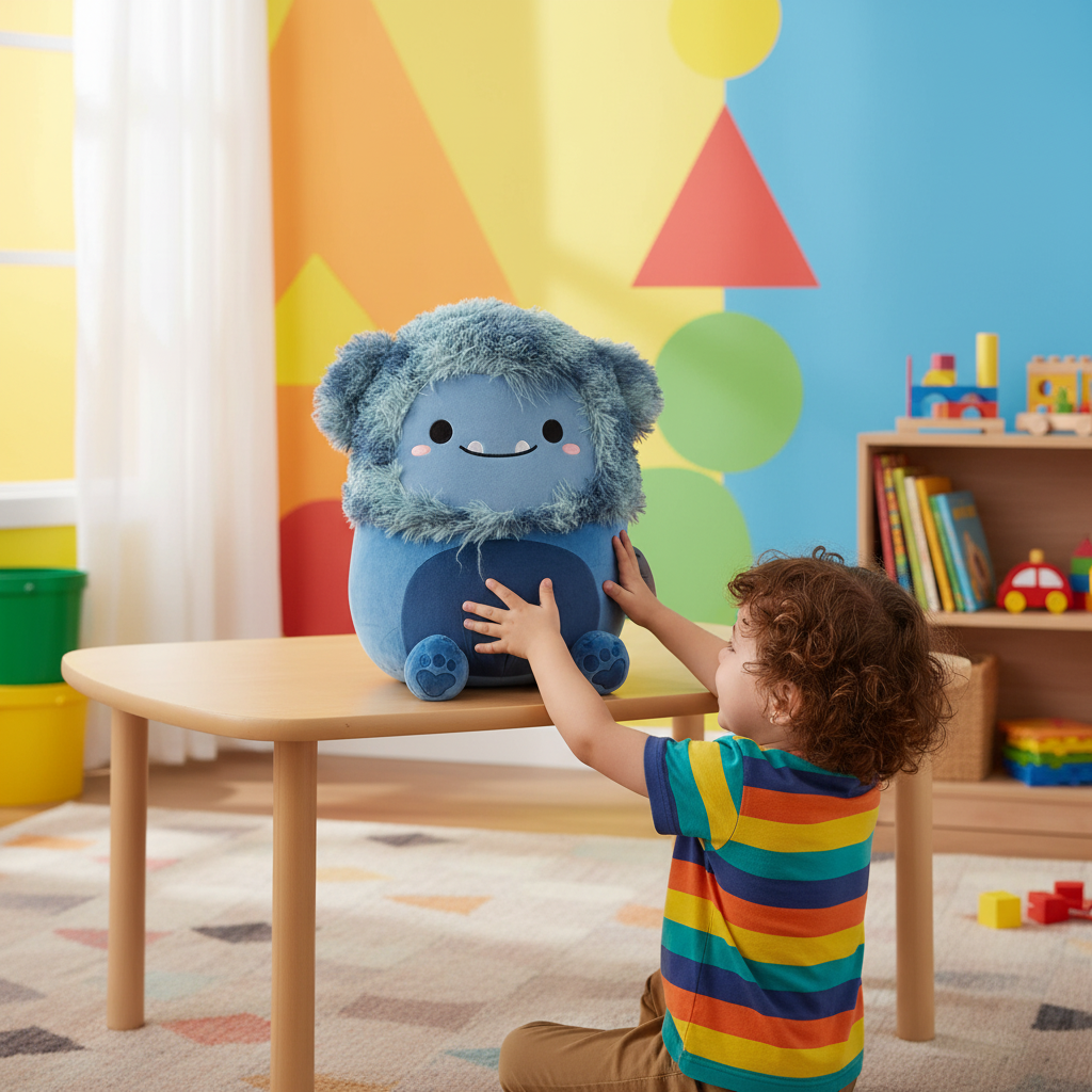Squishmallows 12-inch Brina the Blue Bigfoot Plush