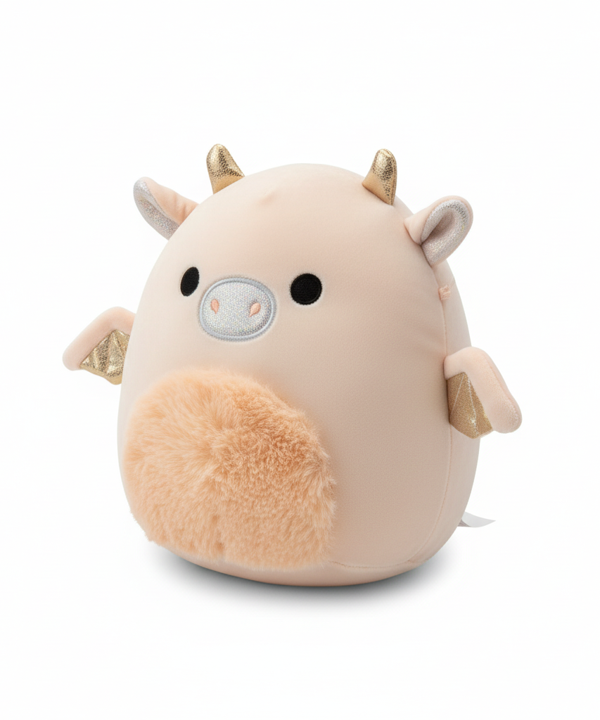 Squishmallows Dragon Cow Plush
