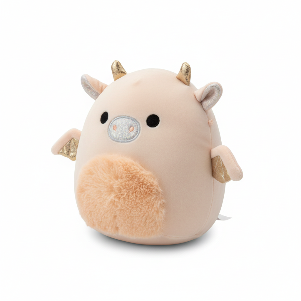 Squishmallows Dragon Cow Plush